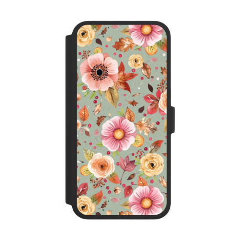 Apple iPhone 16 Pro Max NIVOflip Autumn Flowers Soft Green