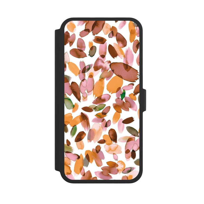 iPhone 16 Pro Max NIVOflip Watercolor Petal Stains Orange