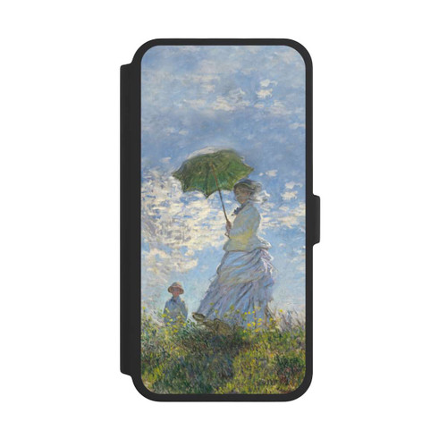 Apple iPhone 16 Pro Max NIVOflip Frau mit Sonnenschirm - Monet