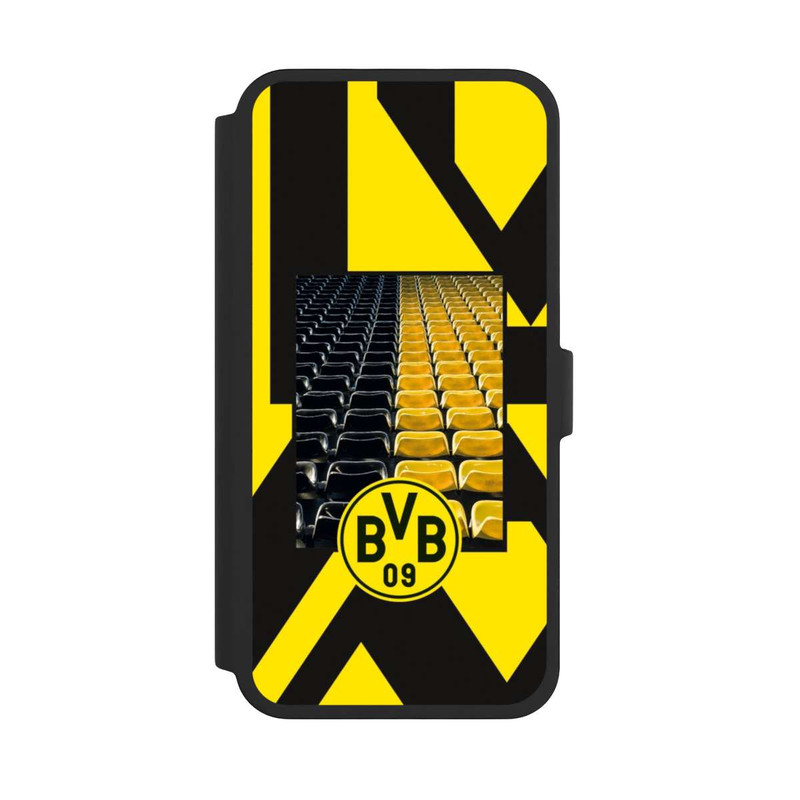 iPhone 16 Pro Max NIVOflip BVB Tribüne Schwarz Gelb