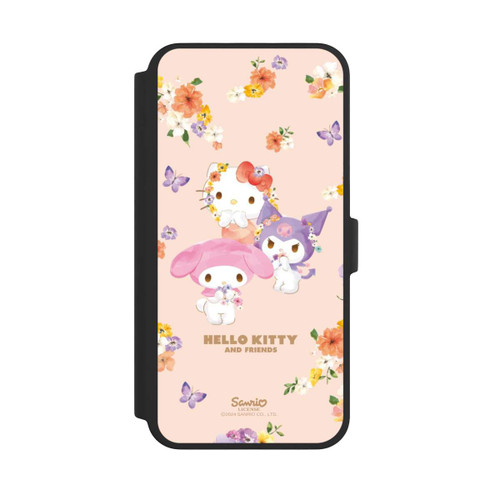 Apple iPhone 16 Pro Max NIVOflip Hello Kitty Frühlingsblumen