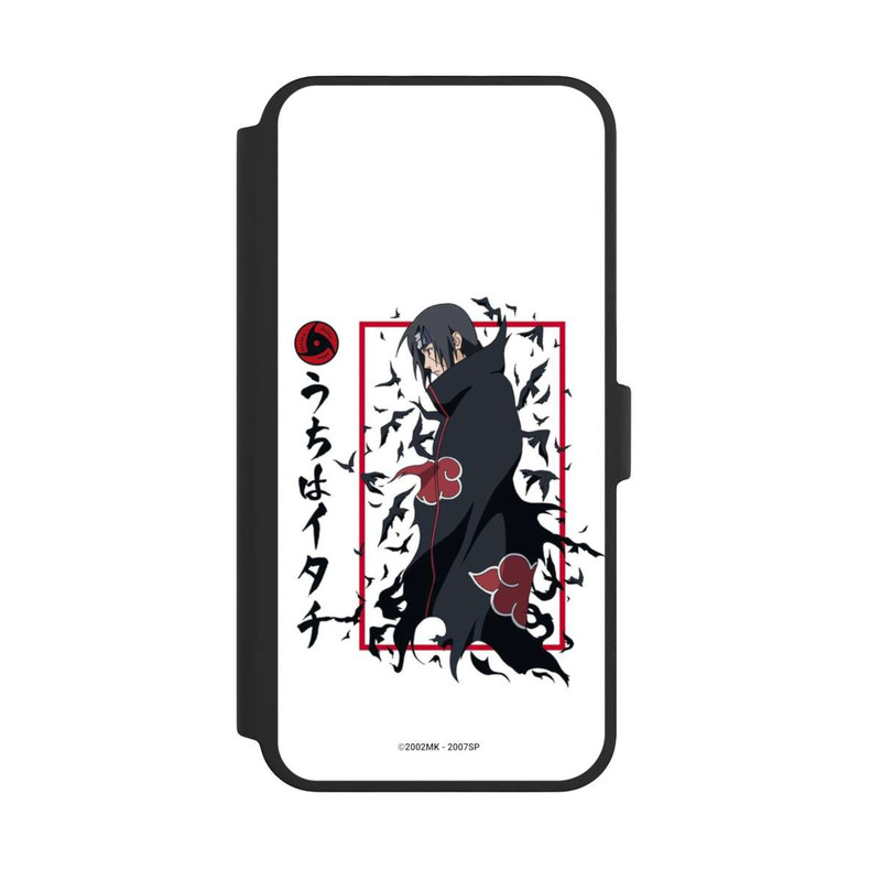iPhone 16 Pro Max NIVOflip Itachi Krähen Weiß