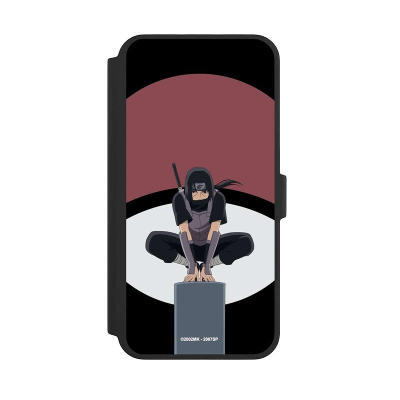 iPhone 16 Pro Max NIVOflip Itachi Uchiha Symbol schwarz