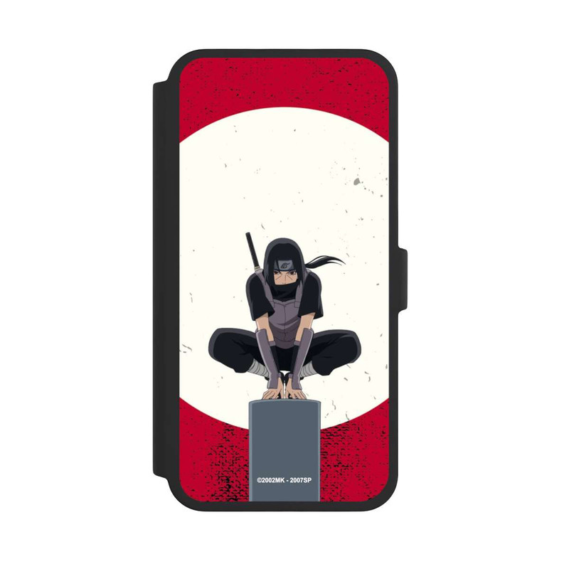 iPhone 16 Pro Max NIVOflip Itachi Uchiha symbol red background
