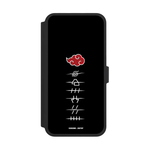 Apple iPhone 16 Pro Max NIVOflip Akatsuki Mitglieder Symbole Schwarz