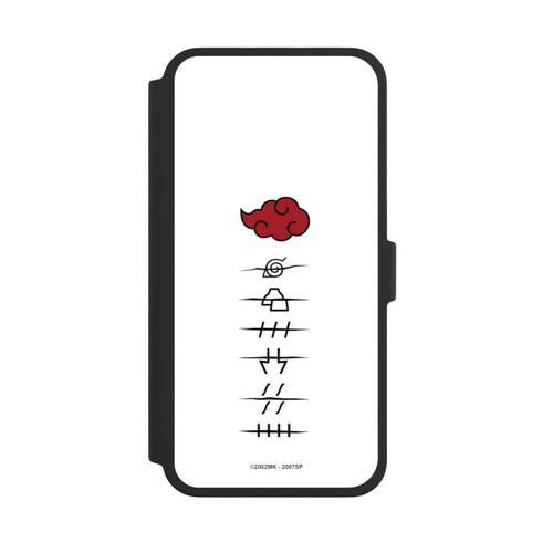 Apple iPhone 16 Pro Max NIVOflip Akatsuki Mitgliedersymbole Weiß