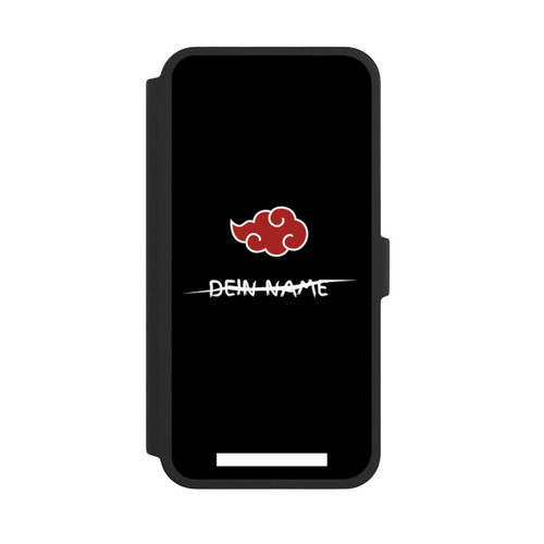 Apple iPhone 16 Pro Max NIVOflip Akatsuki personalisierbar Schwarz