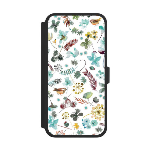 Apple iPhone 16 Pro Max NIVOflip Botanischer Schmetterling Natur Blau