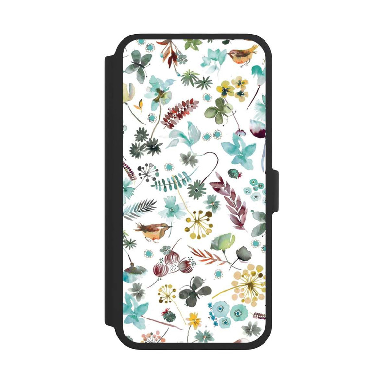 iPhone 16 Pro Max NIVOflip Papillon botanique Nature Bleu