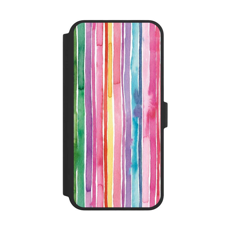 iPhone 16 Pro Max NIVOflip Camouflage Regenbogenstreifen