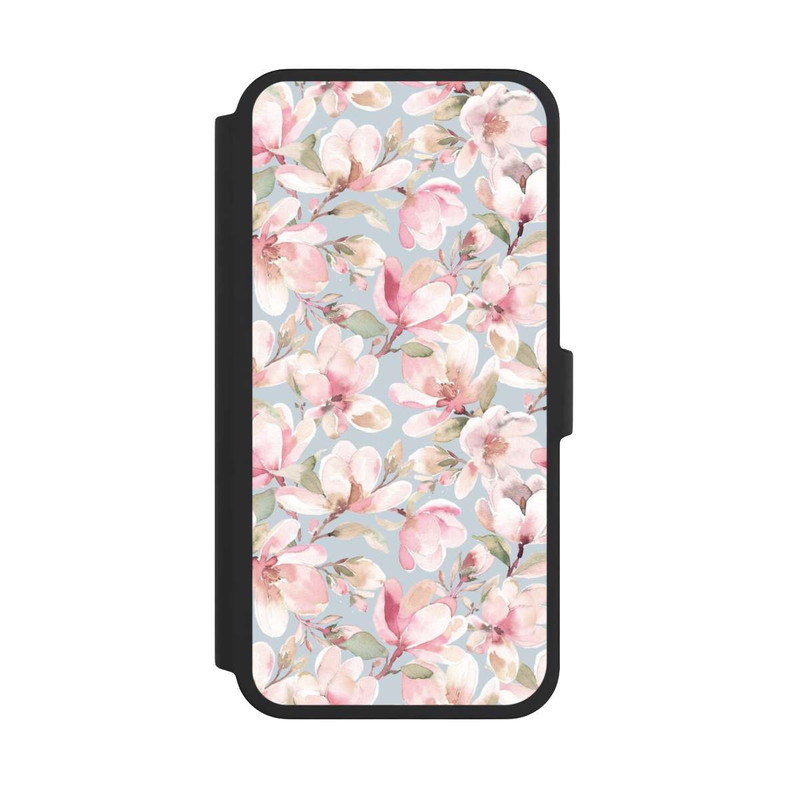 iPhone 16 Pro Max NIVOflip Magnolia flowers pastel pink
