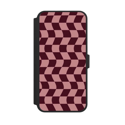 Apple iPhone 16 Pro Max NIVOflip Schachbrett Rot-Rosa