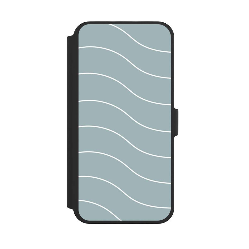 iPhone 16 Pro Max NIVOflip Trendy Lines White Green