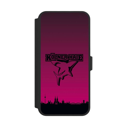 Apple iPhone 16 Pro Max NIVOflip Kölner Haie Skyline Pink