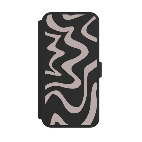 Apple iPhone 16 Pro Max NIVOflip Linien Wellig Transparent