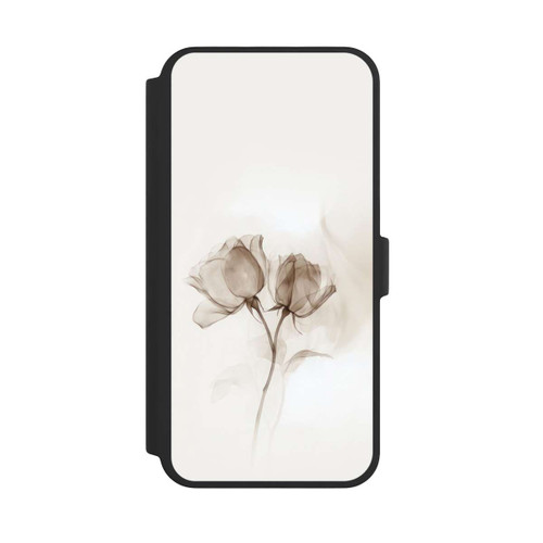 Apple iPhone 16 Pro Max NIVOflip Braune Rose Blume Nebel