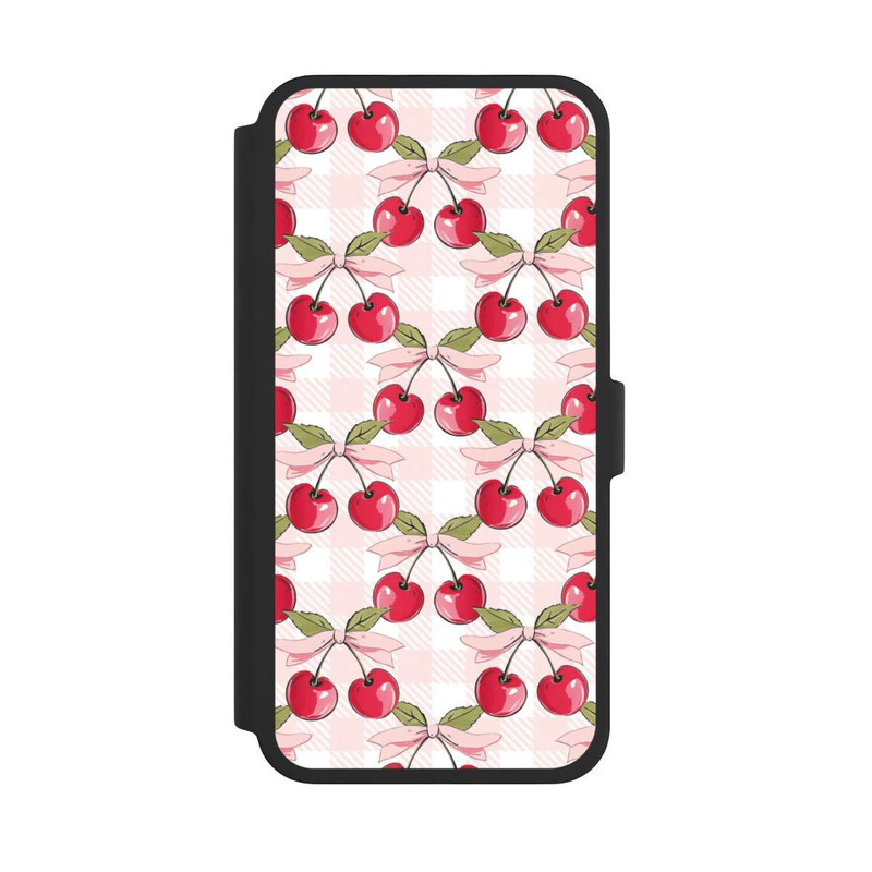 iPhone 16 Pro Max NIVOflip Pink Cherry Pattern with AI