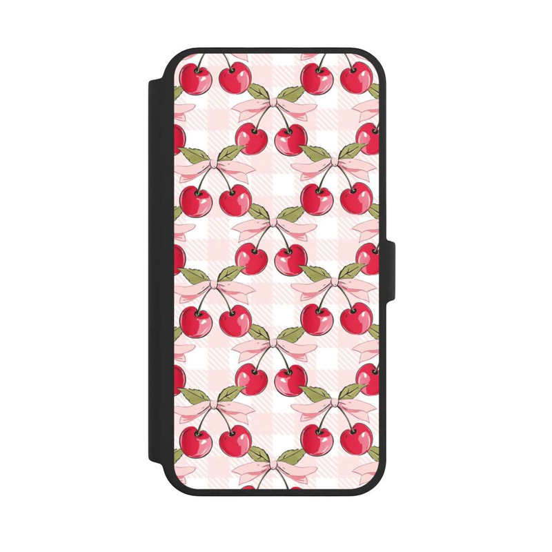 iPhone 16 Pro Max NIVOflip Pink Cherry Pattern with AI