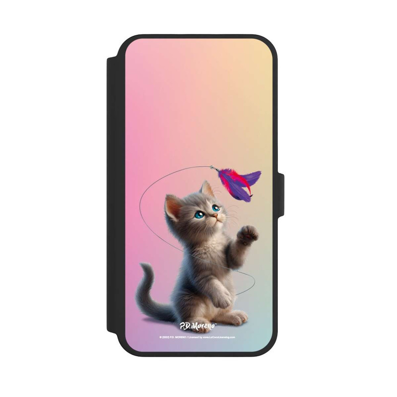 iPhone 16 Pro Max NIVOflip Playing Cat with Feather