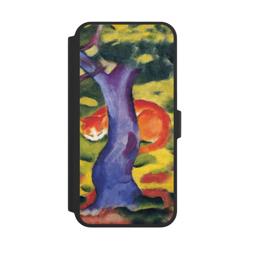 Apple iPhone 16 Pro Max NIVOflip Katze hinter Einem Baum von Franz Marc