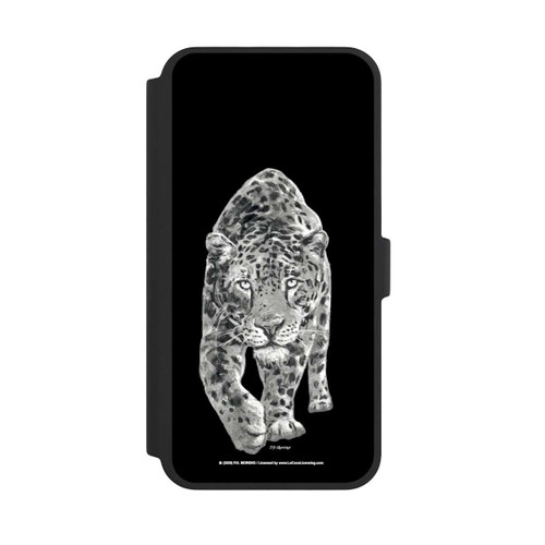 Apple iPhone 16 Pro Max NIVOflip Leopard Schwarz