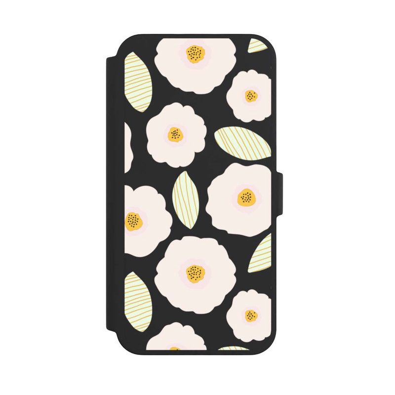 iPhone 16 Pro Max NIVOflip Simple Pastell Flowers Light Transparent