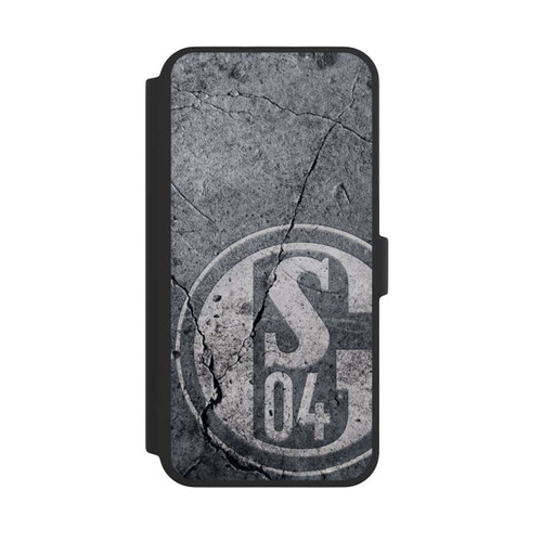 Apple iPhone 16 Pro Max NIVOflip Schalke 04 Beton Look