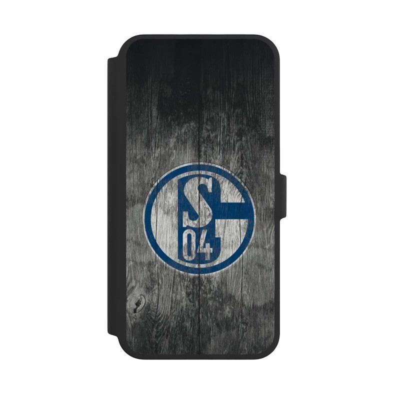 iPhone 16 Pro Max NIVOflip Schalke 04 Holz Look