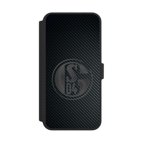 Apple iPhone 16 Pro Max NIVOflip Schalke 04 Carbon Look