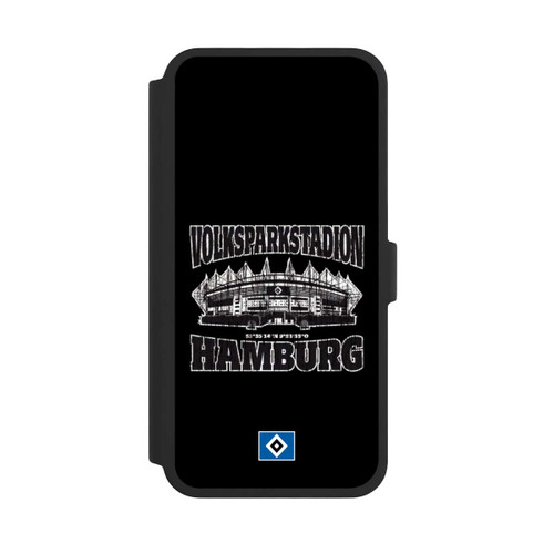 Apple iPhone 16 Pro Max NIVOflip HSV Volksparkstadion Schwarz