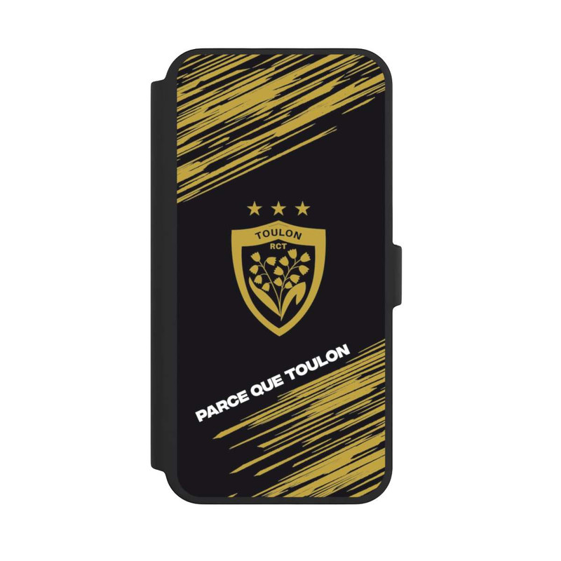 iPhone 16 Pro Max NIVOflip RCT Logo Monochrome Doré