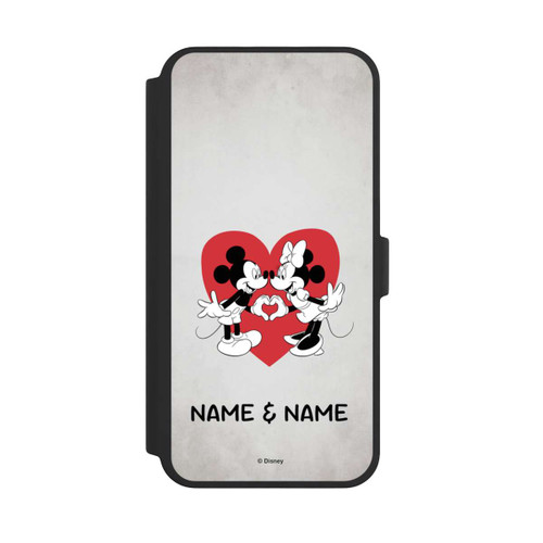 Apple iPhone 16 Pro Max NIVOflip Minnie und Micky Personalisierbar