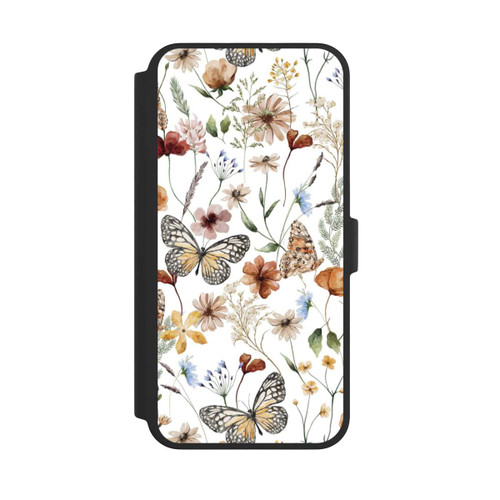 Apple iPhone 16 Pro Max NIVOflip Wildflowers and Butterflies Pattern