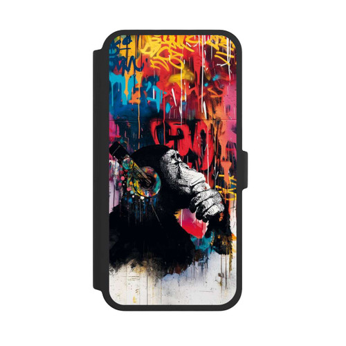 Apple iPhone 16 Pro Max NIVOflip Chimp Blue Streetart