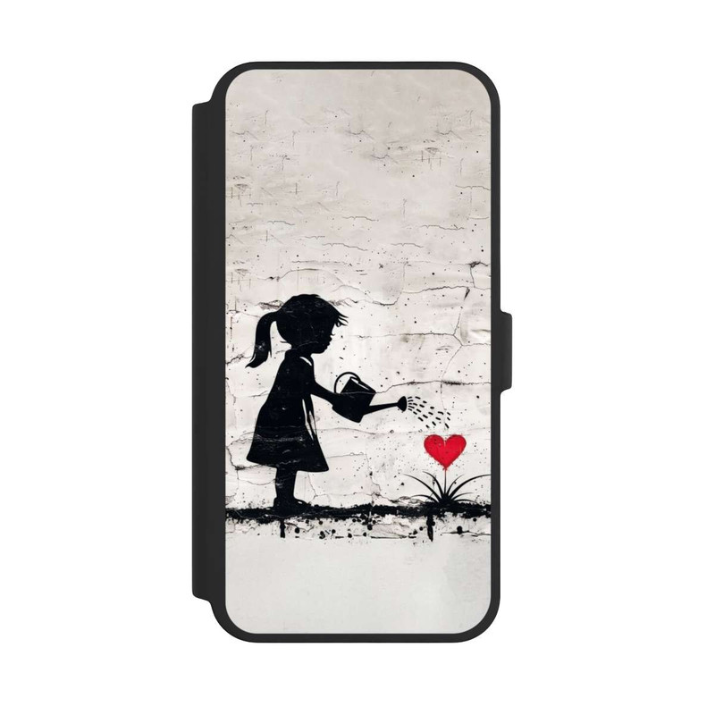iPhone 16 Pro Max NIVOflip Girl Watering Bunch of Flowers 