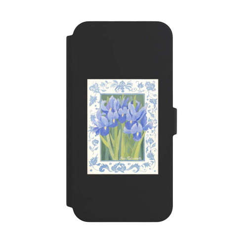 Apple iPhone 16 Pro Max NIVOflip Blue Iris, by Jennifer Abbott