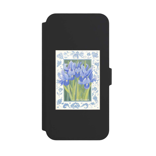 Apple iPhone 16 Pro Max NIVOflip Blue Iris, by Jennifer Abbott