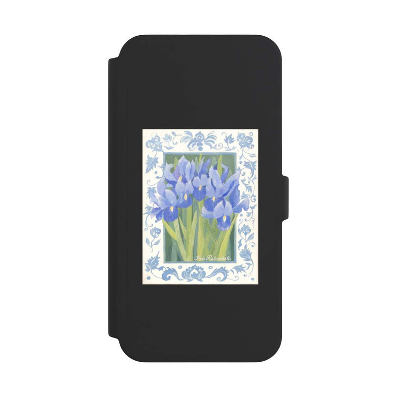 iPhone 16 Pro Max NIVOflip Blue Iris, by Jennifer Abbott