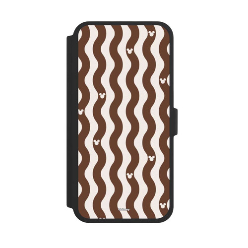 Apple iPhone 16 Pro Max NIVOflip Micky Maus Muster Braune Wellen