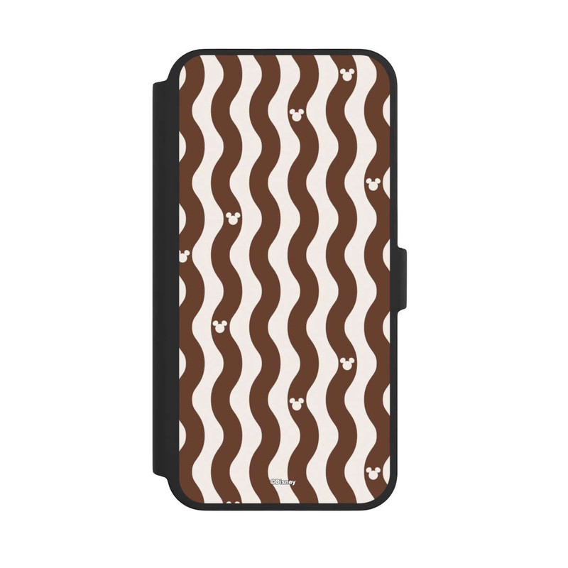 iPhone 16 Pro Max NIVOflip Micky Muster Braune Wellen