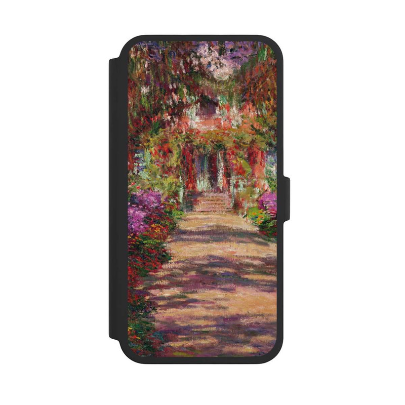 iPhone 16 Pro Max NIVOflip Eine Allee in Monets Garten in Giverny by Claude Monet