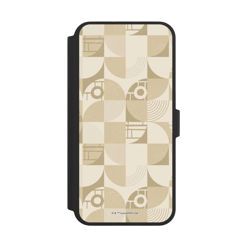 iPhone 16 Pro Max NIVOflip R2D2 Bauhaus Style Beige