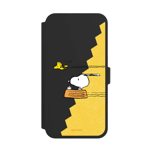 Apple iPhone 16 Pro Max NIVOflip Peanuts-Snoopy und Woodstock Transparent