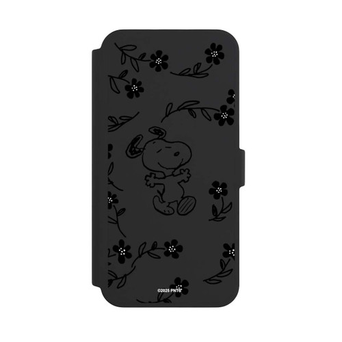 Apple iPhone 16 Pro Max NIVOflip Snoopy und Flowers Transparent