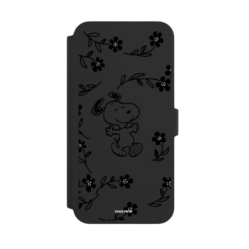 iPhone 16 Pro Max NIVOflip Snoopy und Flowers Transparent