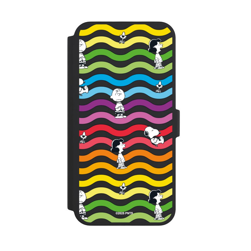 iPhone 16 Pro Max NIVOflip Snoopy Pattern Rainbow Transparent