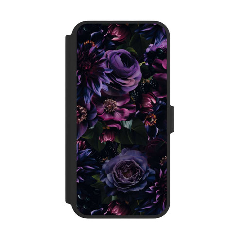 Apple iPhone 16 Pro Max NIVOflip Dunkle Lila Blüten 