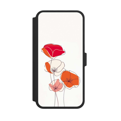 Apple iPhone 16 Pro Max NIVOflip Mohn Line Art