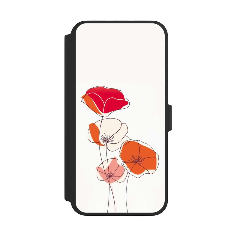 iPhone 16 Pro Max NIVOflip Poppies Line Art