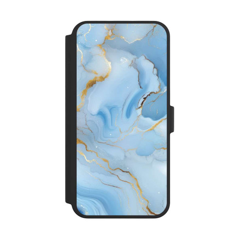 Apple iPhone 16 Pro Max NIVOflip Blauer Marmor